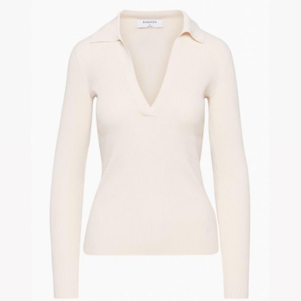Aritizia Babaton Leyster Sweater in Light Birch